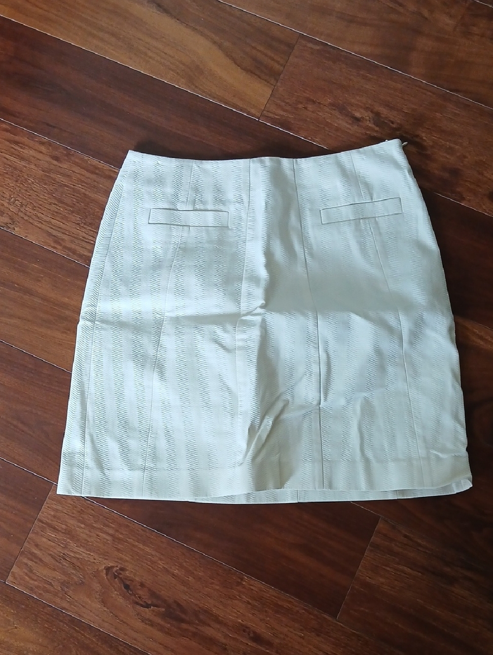 Brooks Brothers Cream Skirt